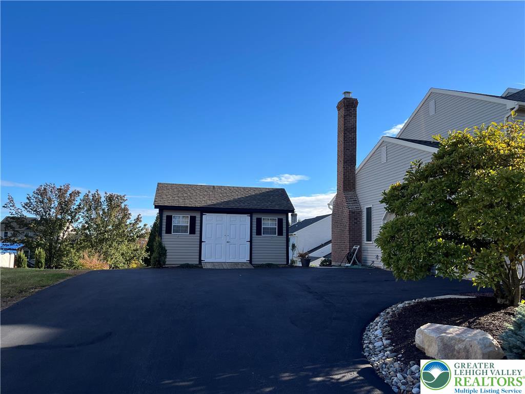 205 Spyglass Hill Road Bath, PA 18014 - Photo 45 of 51 a front view of a house with a yard