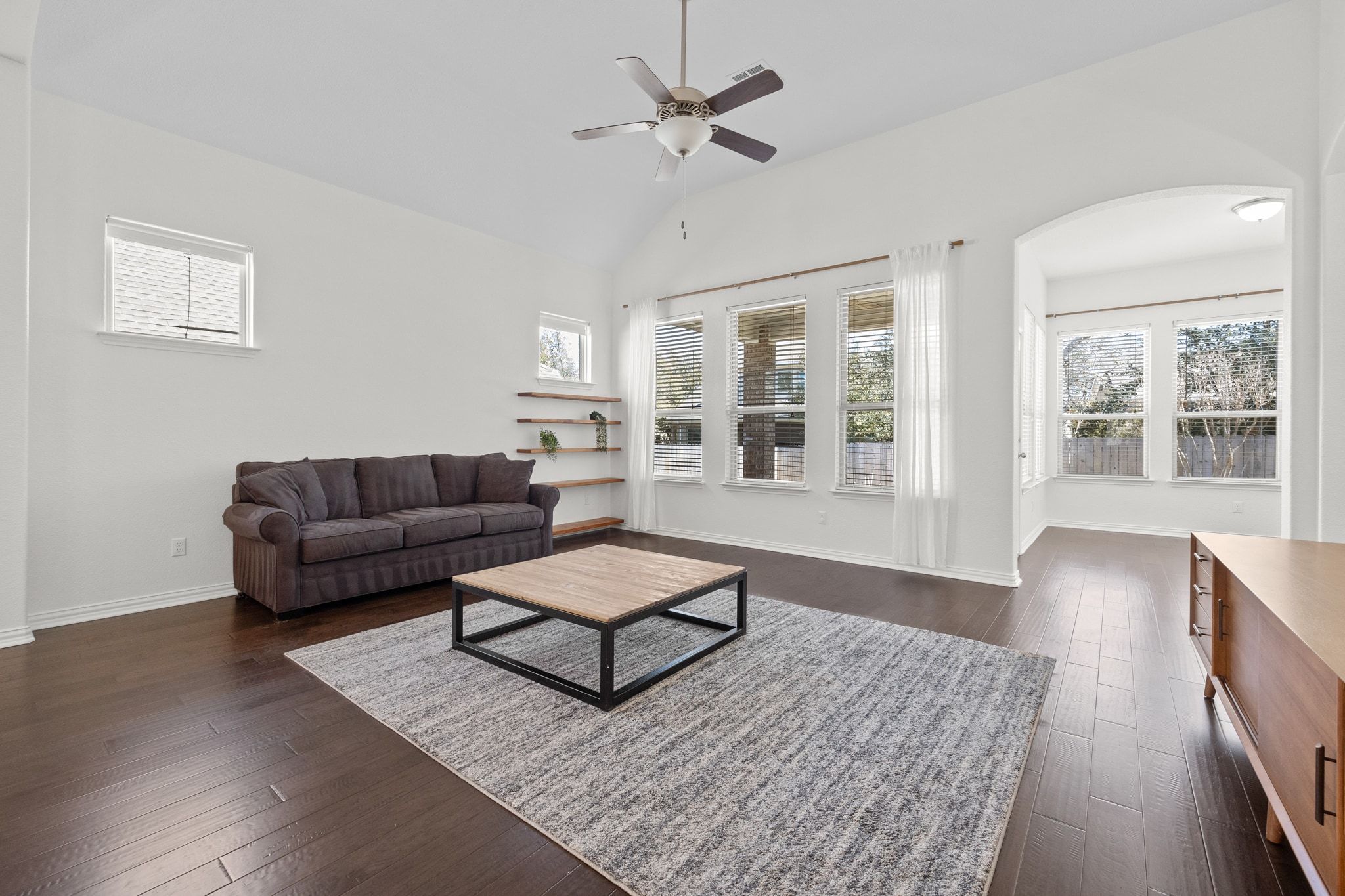 228 Sangiovese Leander, TX 78641 - Photo 6 of 32 a living room with furniture and wooden floor