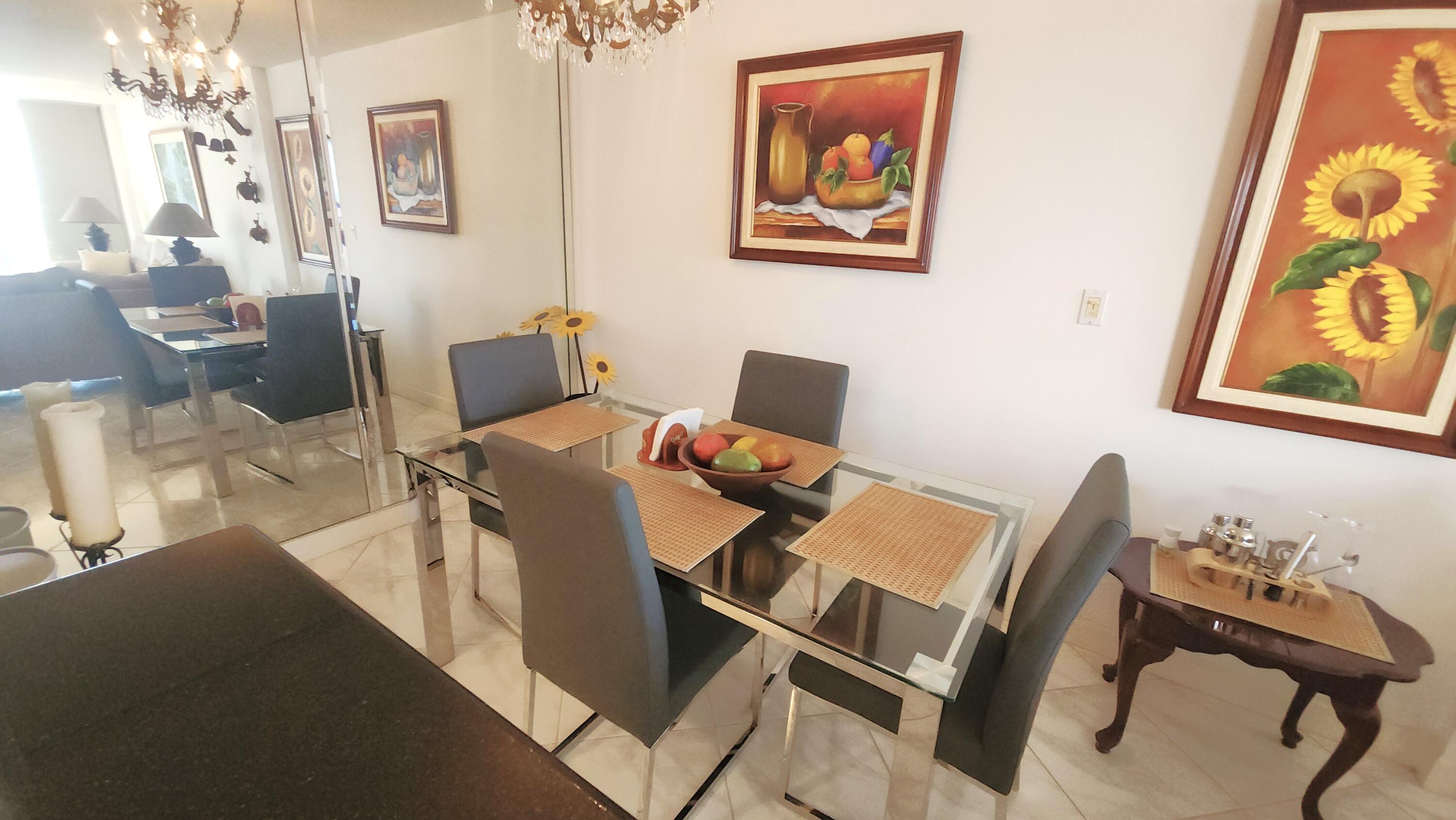 2121 North Ocean Boulevard, Unit 1205E Boca Raton, FL 33431 - Photo 18 of 54 a view of a workspace with furniture