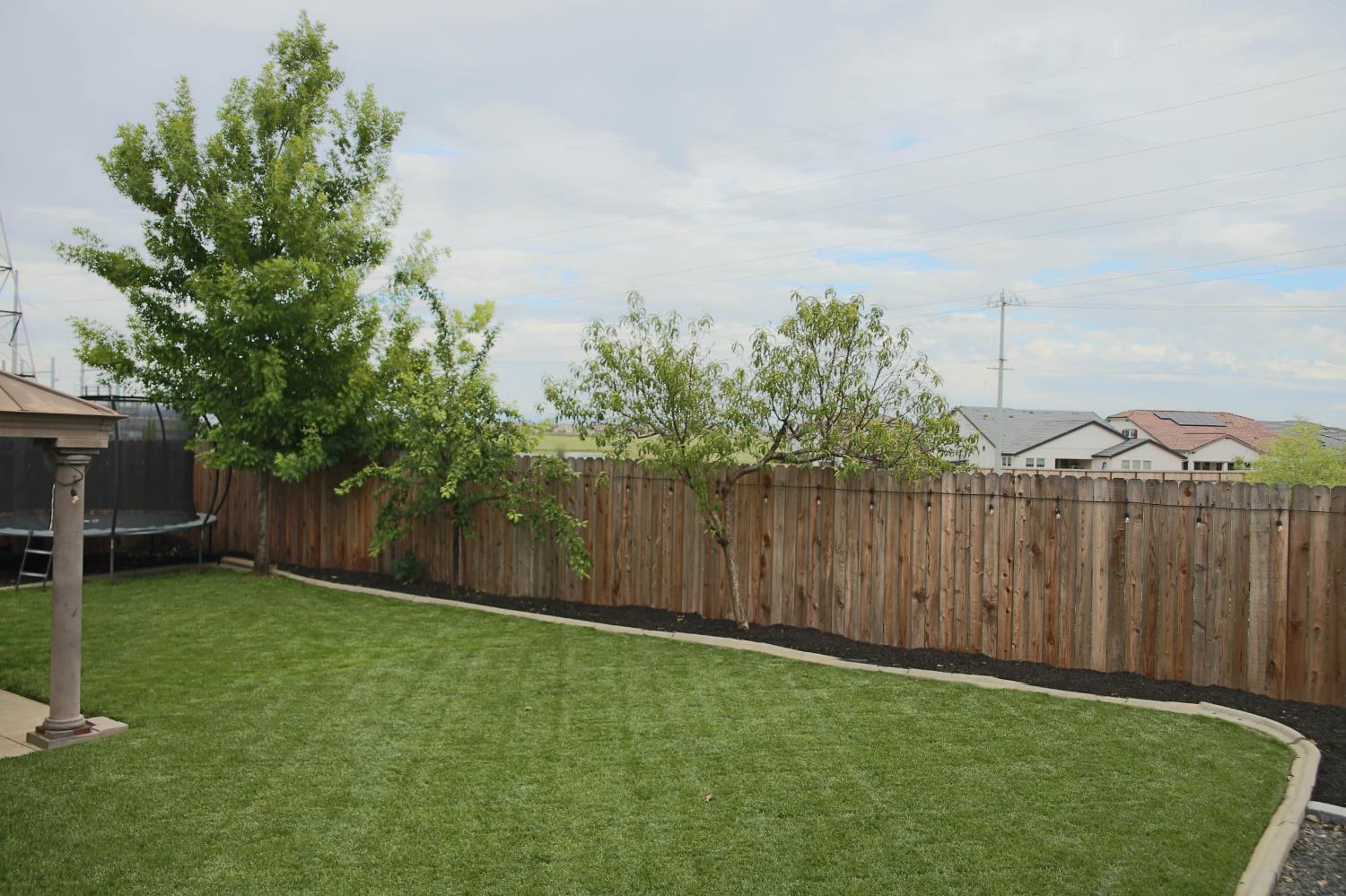 12372 Pawcatuck Way Rancho Cordova, CA 95742 - Photo 36 of 48 a backyard of a house with lots of green space