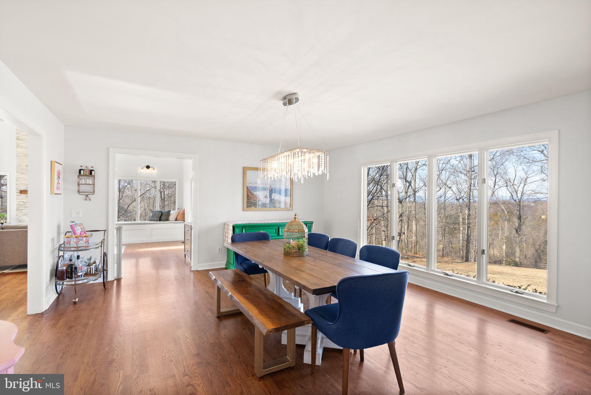 8089 Moormont Road Rapidan, VA 22733 - Photo 14 of 88 a living room with furniture and a large window