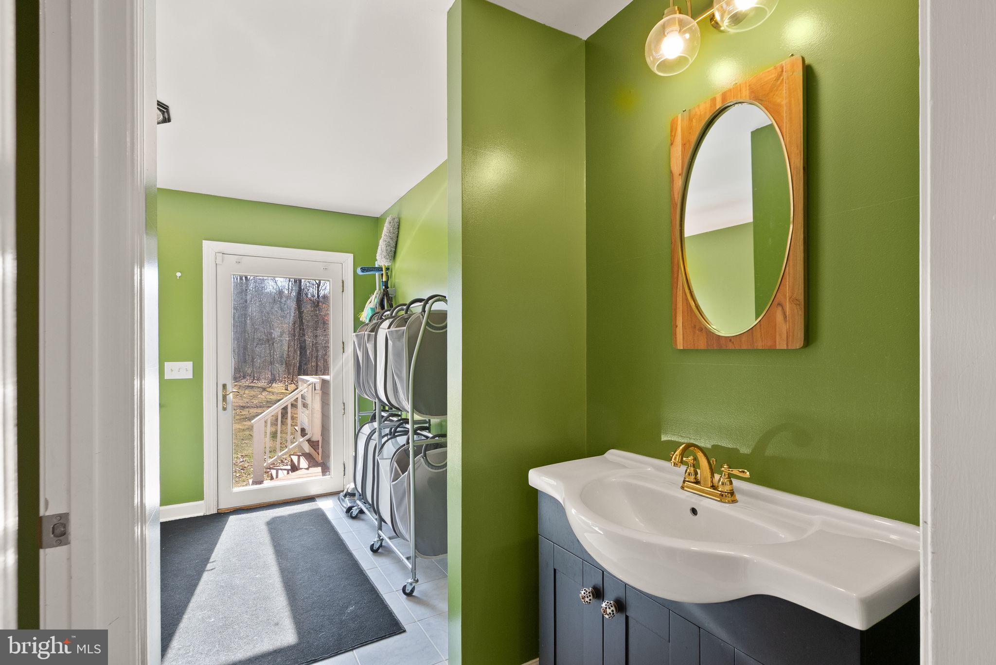 8089 Moormont Road Rapidan, VA 22733 - Photo 35 of 88 a bathroom with a sink and a mirror