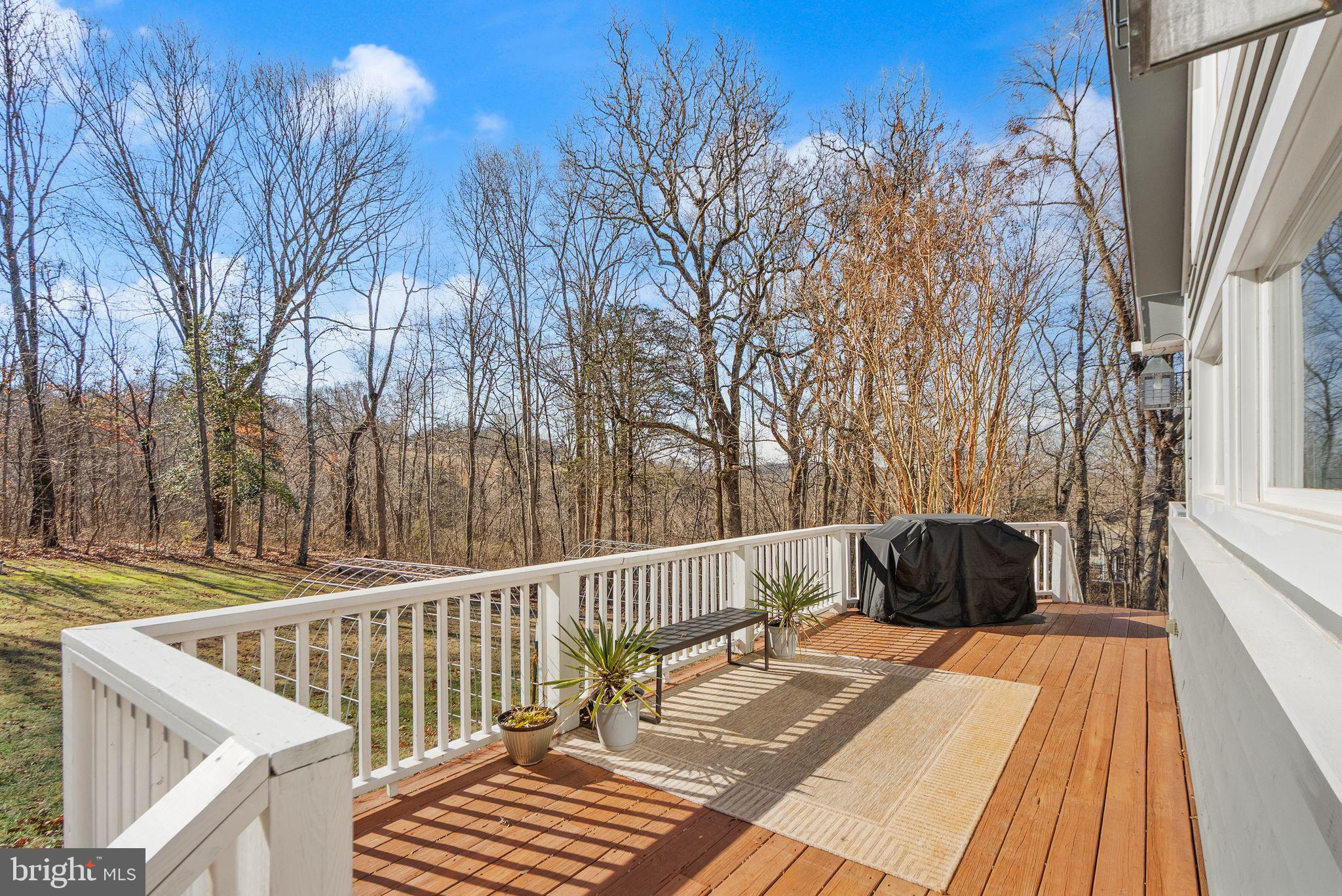 8089 Moormont Road Rapidan, VA 22733 - Photo 63 of 88 a view of a roof deck with wooden floor and fence