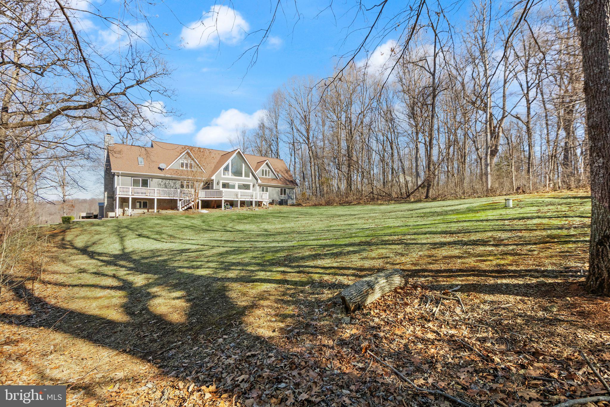 8089 Moormont Road Rapidan, VA 22733 - Photo 69 of 88 a view of a big yard with an trees