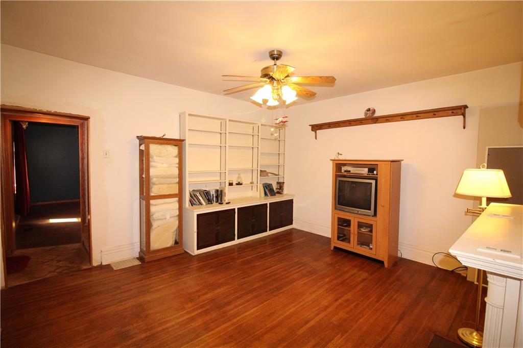 66 Gearing Road Monongahela, PA 15063 - Photo 11 of 24 Newer Flooring also in Large Living Room w/ Ceiling Fan Light & plenty of Windows