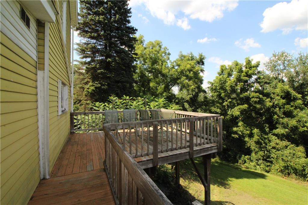 66 Gearing Road Monongahela, PA 15063 - Photo 6 of 24 HUGE 15x15 Deck w/ Access off Kitchen hallway