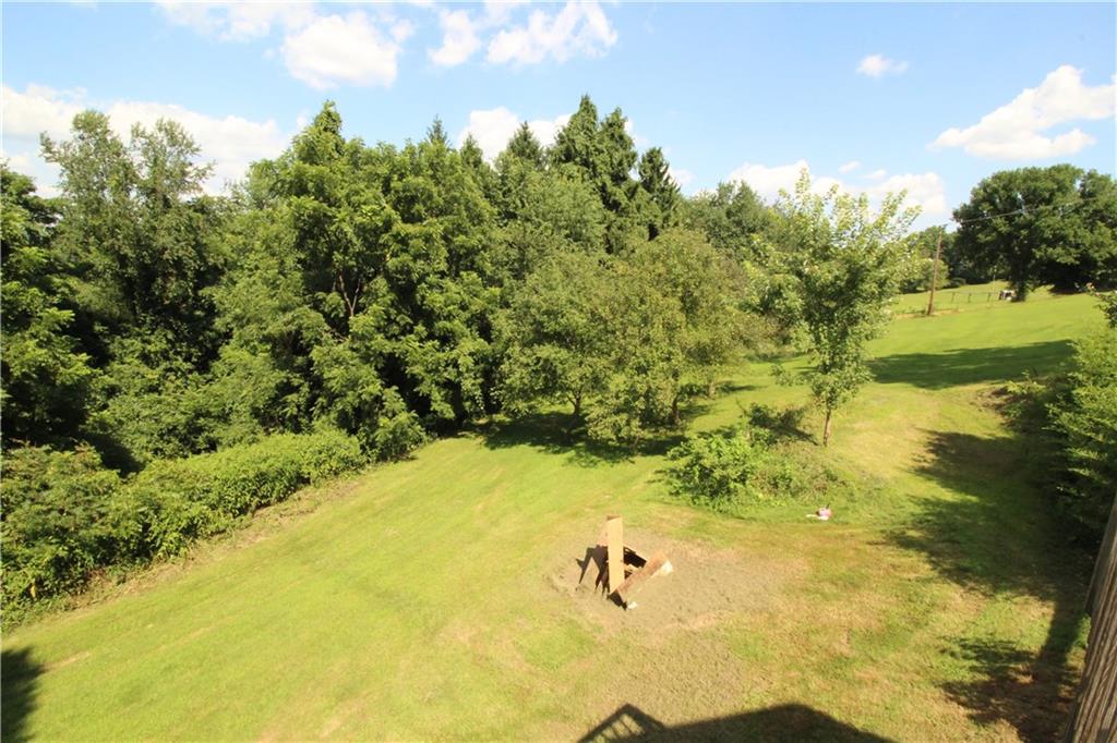 66 Gearing Road Monongahela, PA 15063 - Photo 7 of 24 Incredible View off Deck overlooking part of Acreage.... Calling all Nature Lovers!!!