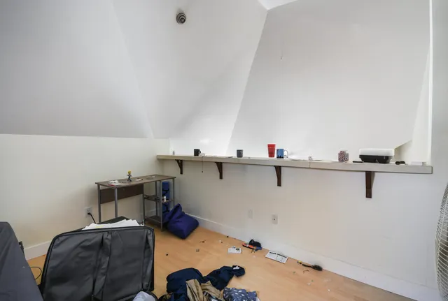 a view of storage and utility room