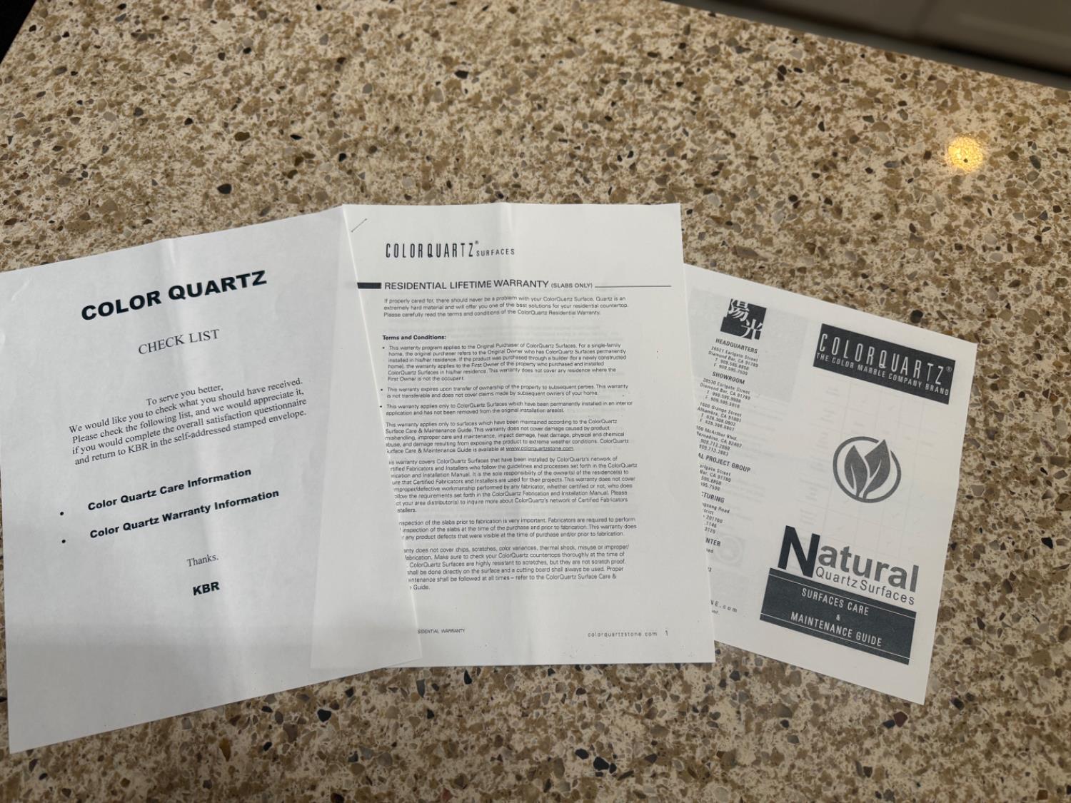 11043 Keeler Road Brookville, IN 47012 - Photo 61 of 64 Quartz counter tops with warranty.