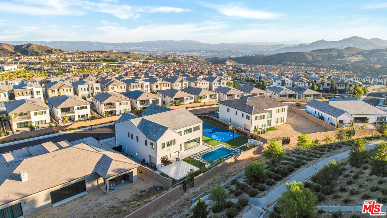 12553 Ridgeline Road Porter Ranch, CA 91326 - Photo 11 of 53 an aerial view of residential houses with outdoor space
