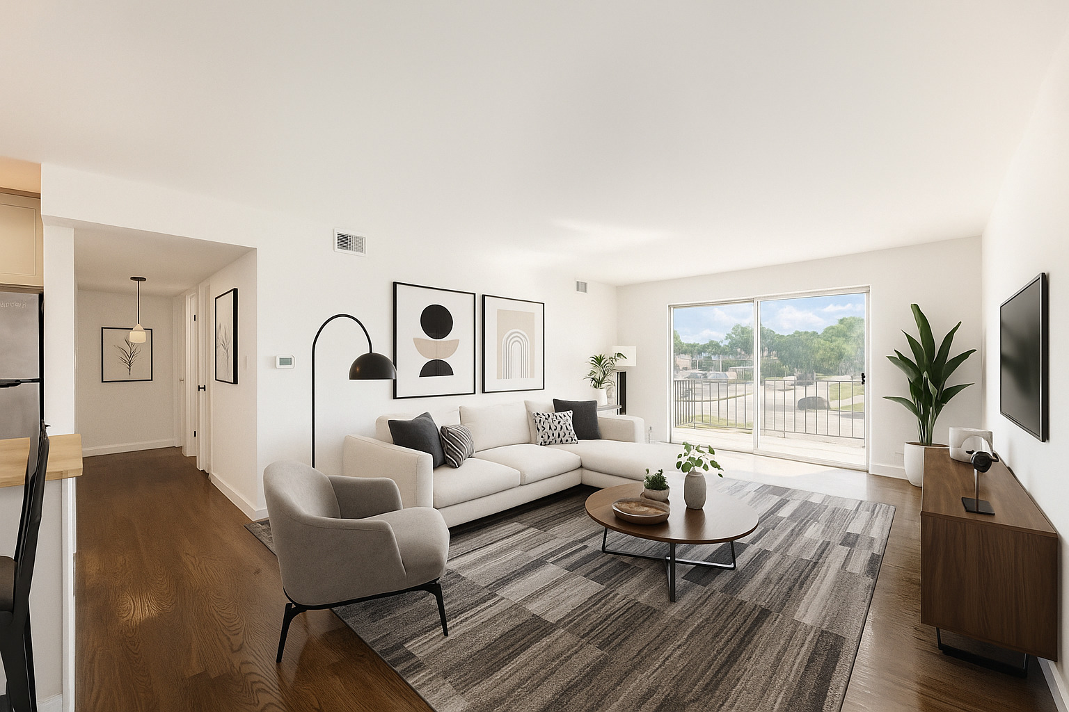 9820 South Pulaski Road, Unit 213 Oak Lawn, IL 60453 - Photo 1 of 15 a living room with furniture
