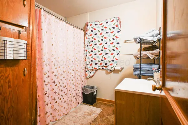 a room with storage and utility