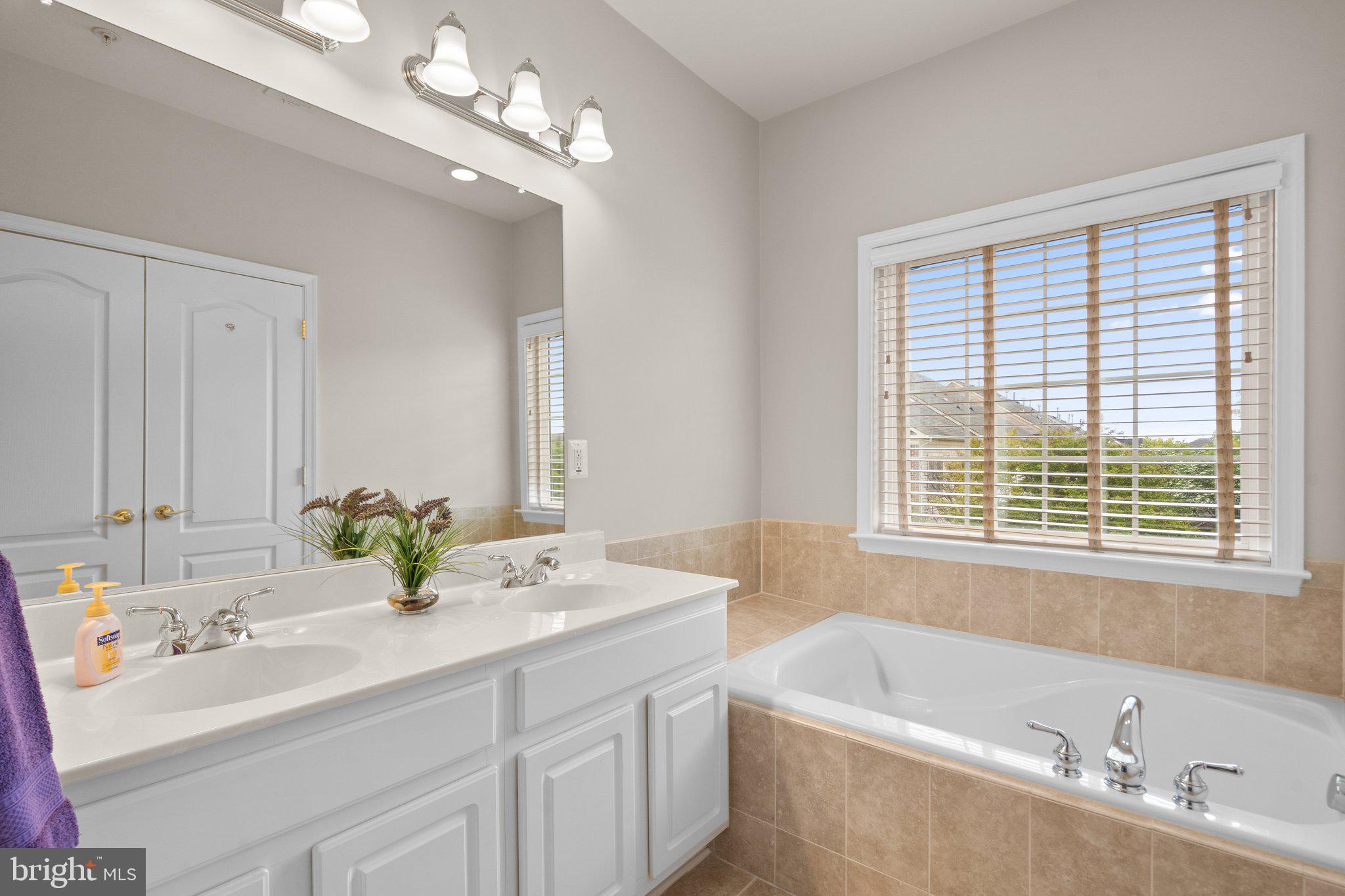 708 Ridgemont Avenue Rockville, MD 20850 - Photo 27 of 51 Owner's Super Bath with double vanity