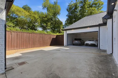 a house with a outdoor space