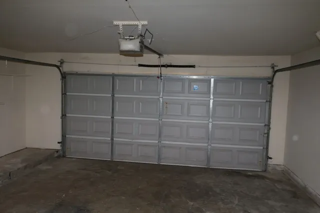 a view of a room with rack on the wall