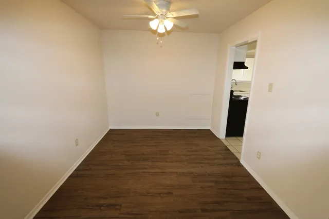 wooden floor in an empty room with wooden floor