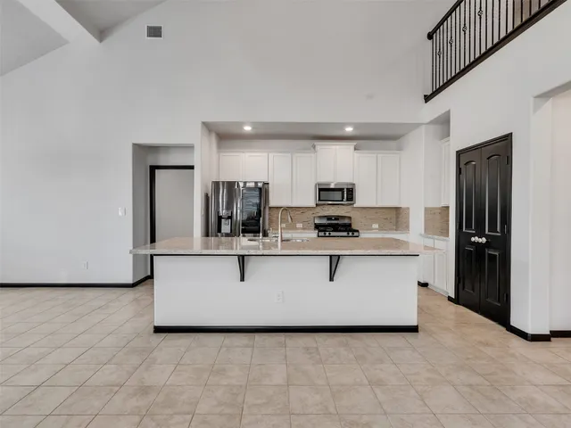 a view of empty room