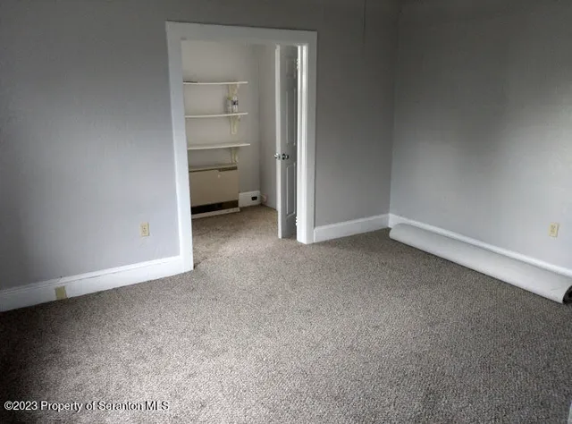 a view of a kitchen counter space