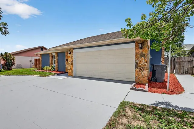 front view of house with a yard