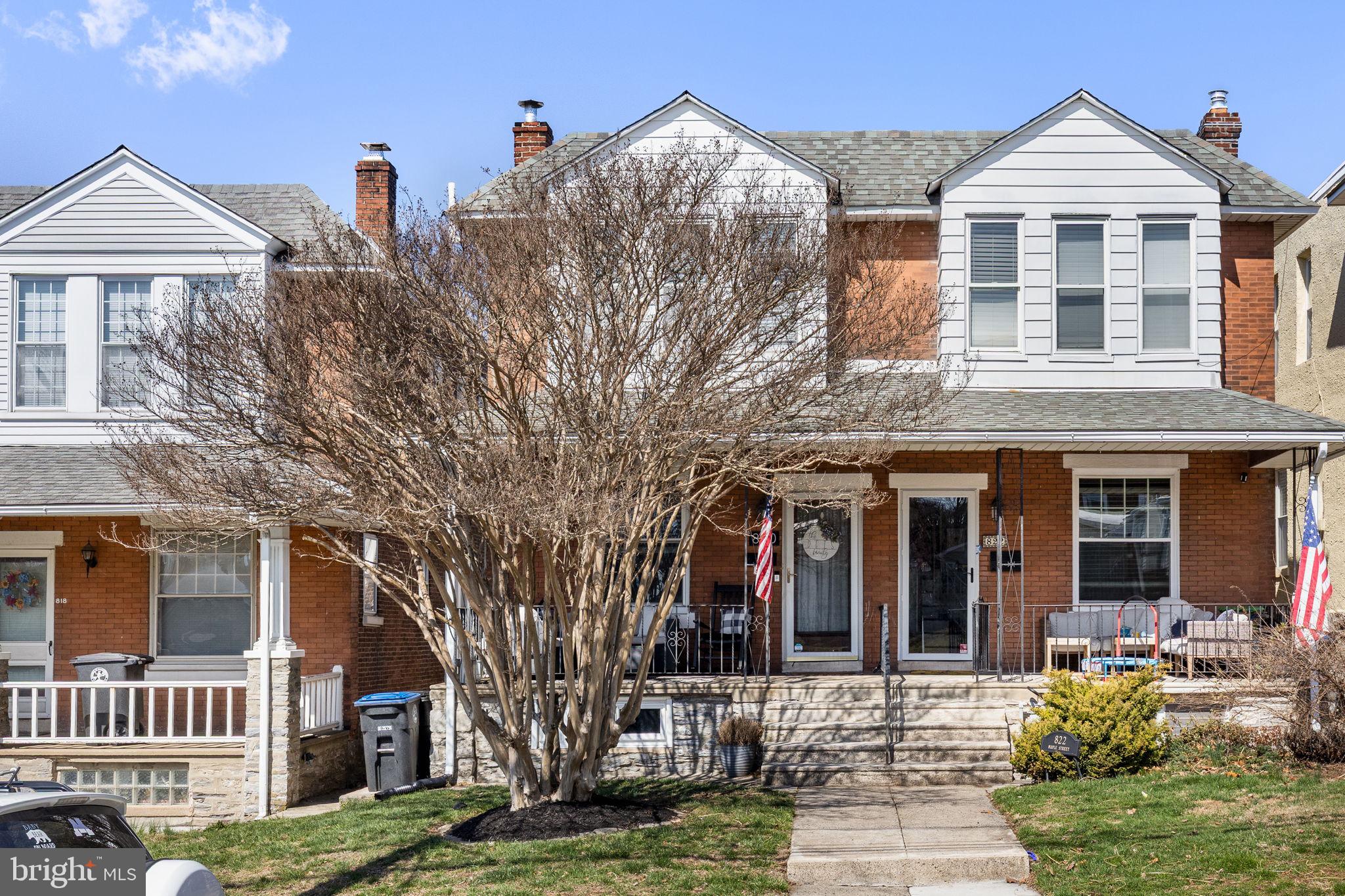 820 Maple Street Conshohocken, PA 19428 - Photo 2 of 43 a front view of a house with garden