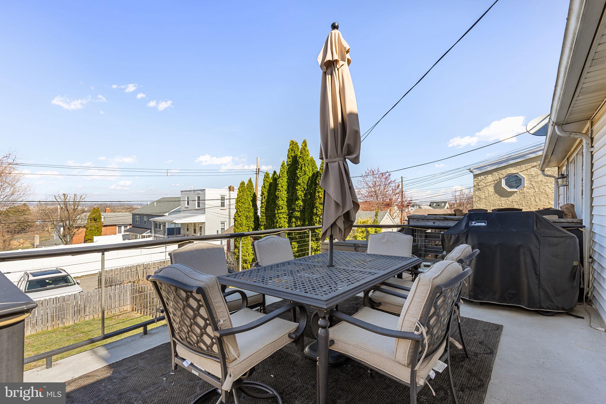820 Maple Street Conshohocken, PA 19428 - Photo 24 of 43 a view of a terrace with furniture and sitting area