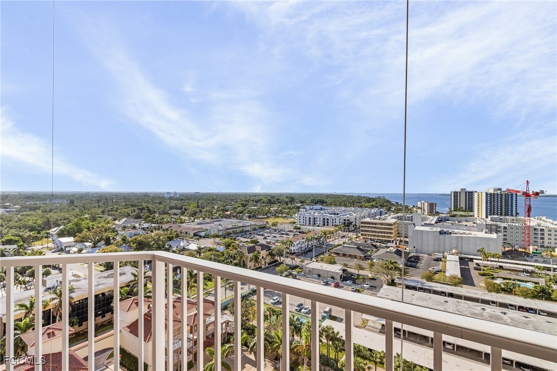 2090 West First Street, Unit 1606 Fort Myers, FL 33901 - Photo 25 of 47 a view of city with balcony
