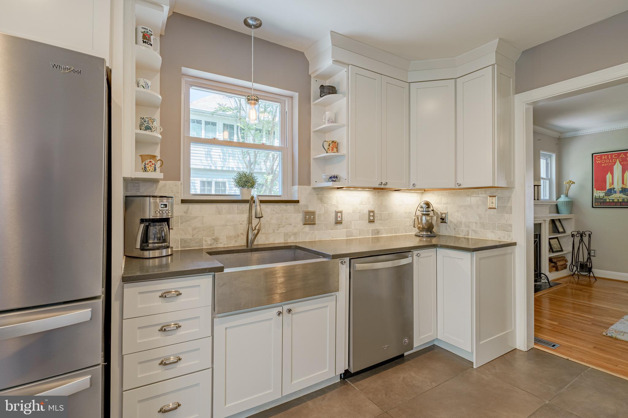 7110 Bristol Road Baltimore, MD 21212 - Photo 14 of 58 Modern kitchen with lots of light.