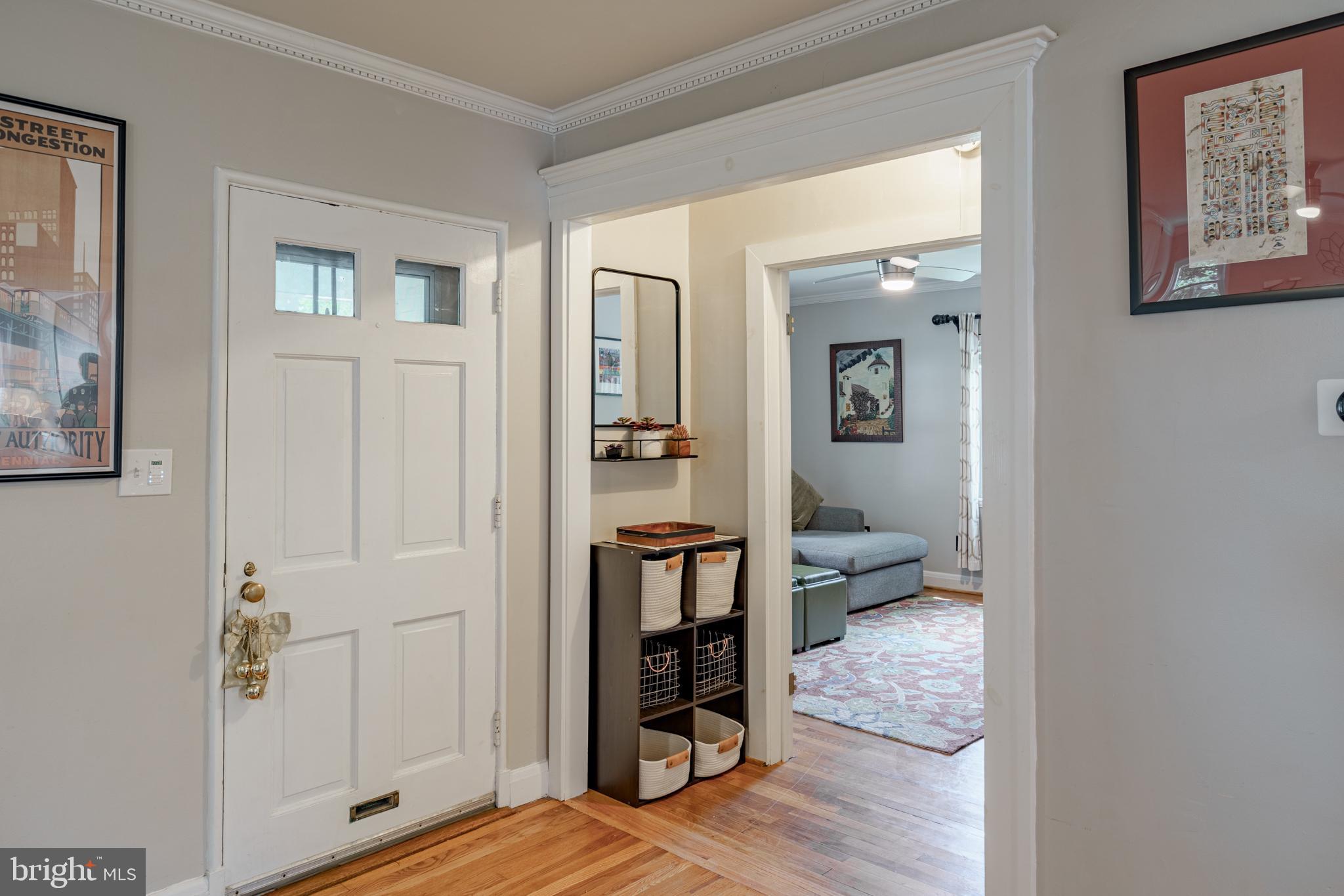 7110 Bristol Road Baltimore, MD 21212 - Photo 4 of 58 Front door entry with coat closet or storage area.