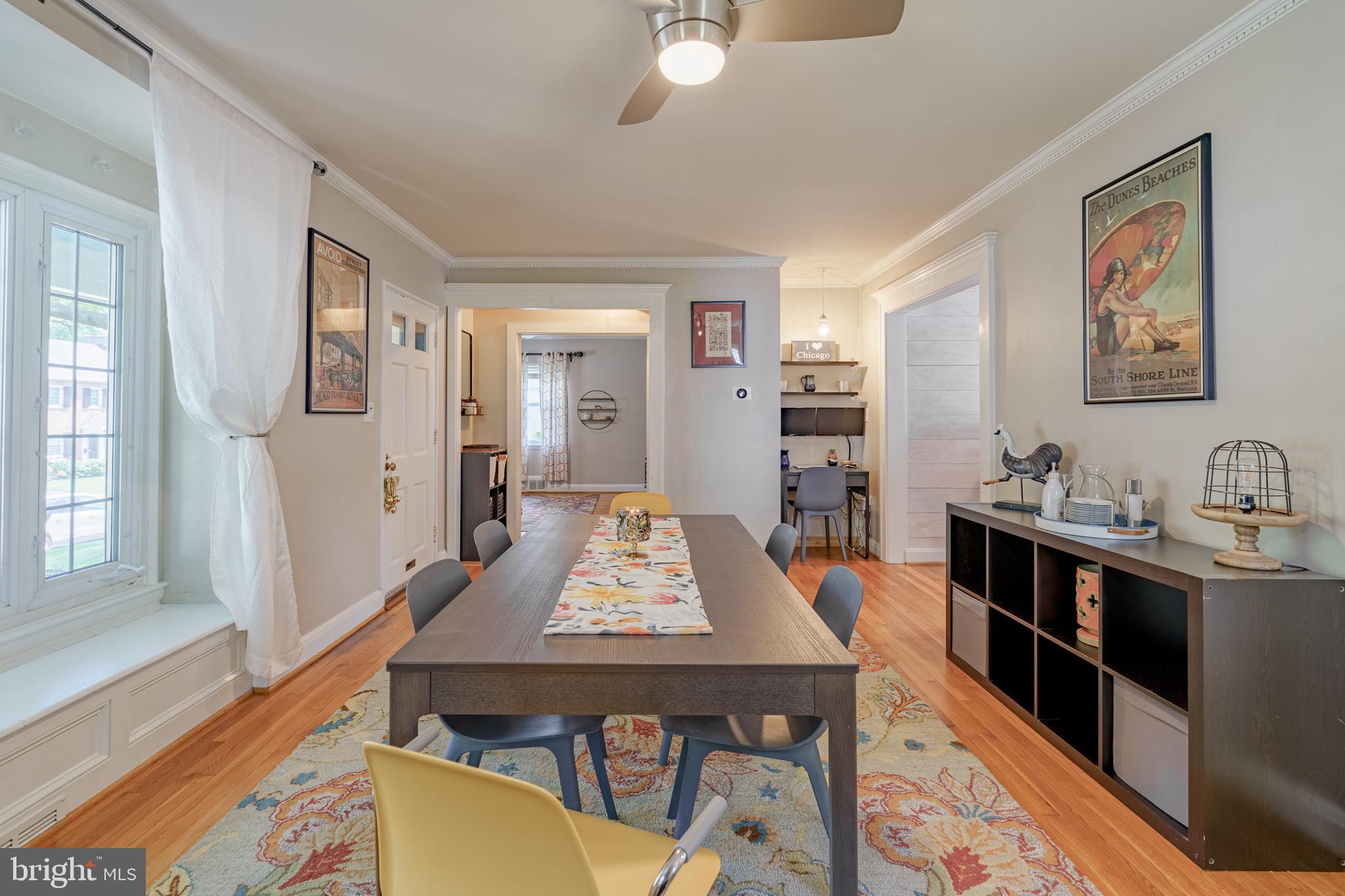 7110 Bristol Road Baltimore, MD 21212 - Photo 6 of 58 Beautiful hardwood floors throughout the house.