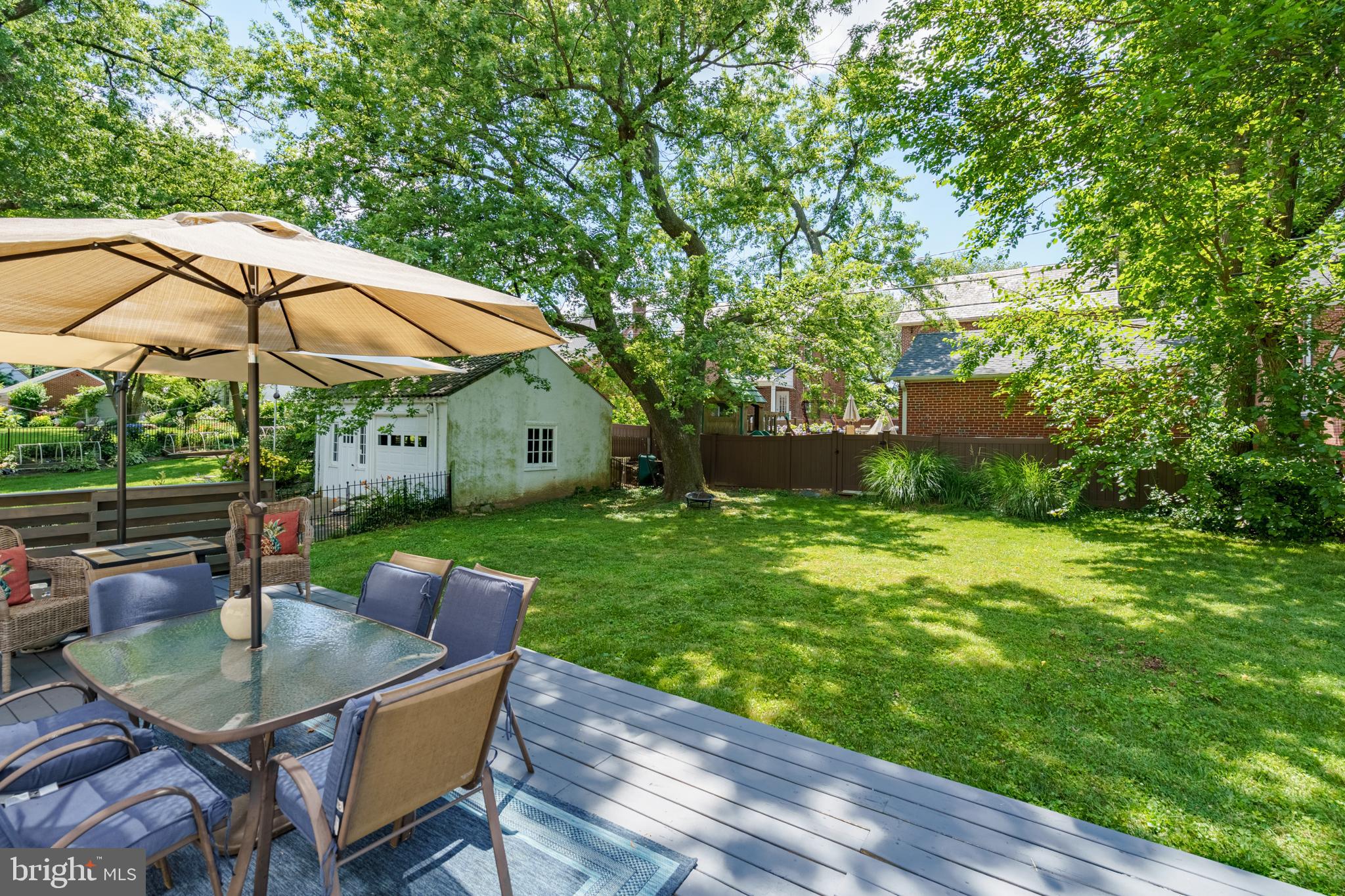 7110 Bristol Road Baltimore, MD 21212 - Photo 56 of 58 Privacy and shade trees.