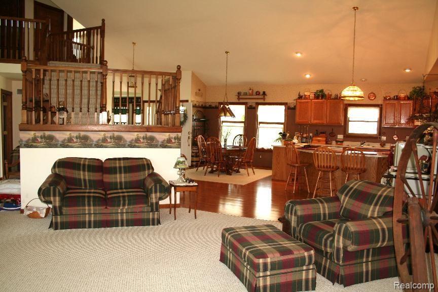 Great Room Opens to Kitchen
