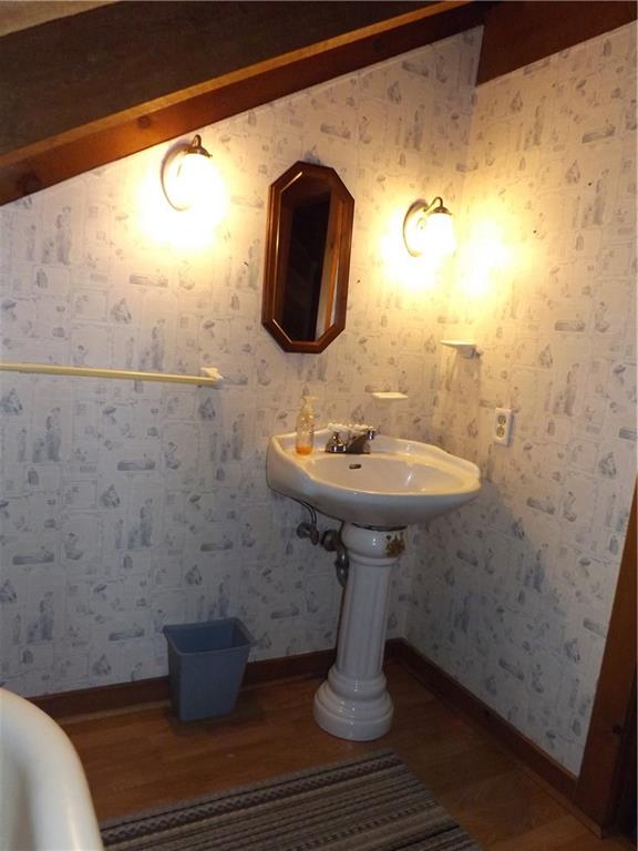 167 Bonniebrook Road Butler, PA 16002 - Photo 23 of 25 a bathroom with a sink and mirror