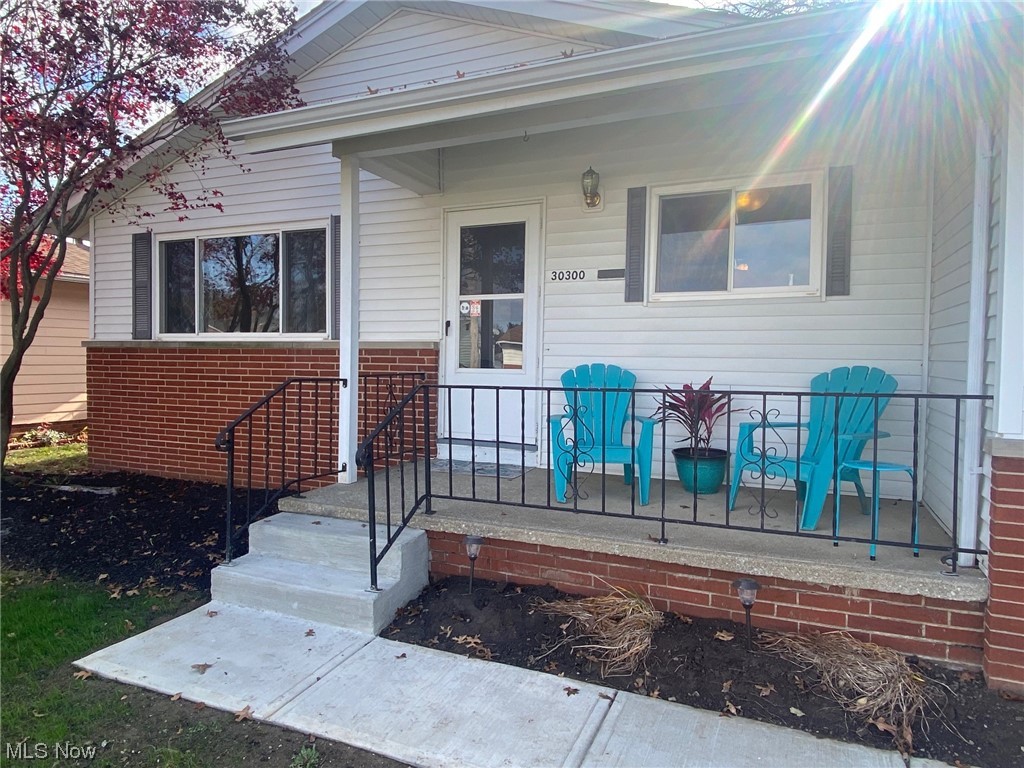 30300 Vineyard Road Willowick, OH 44095 - Photo 2 of 17 View of exterior entry with covered porch