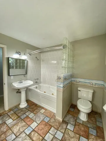 a view of an entryway and fire place