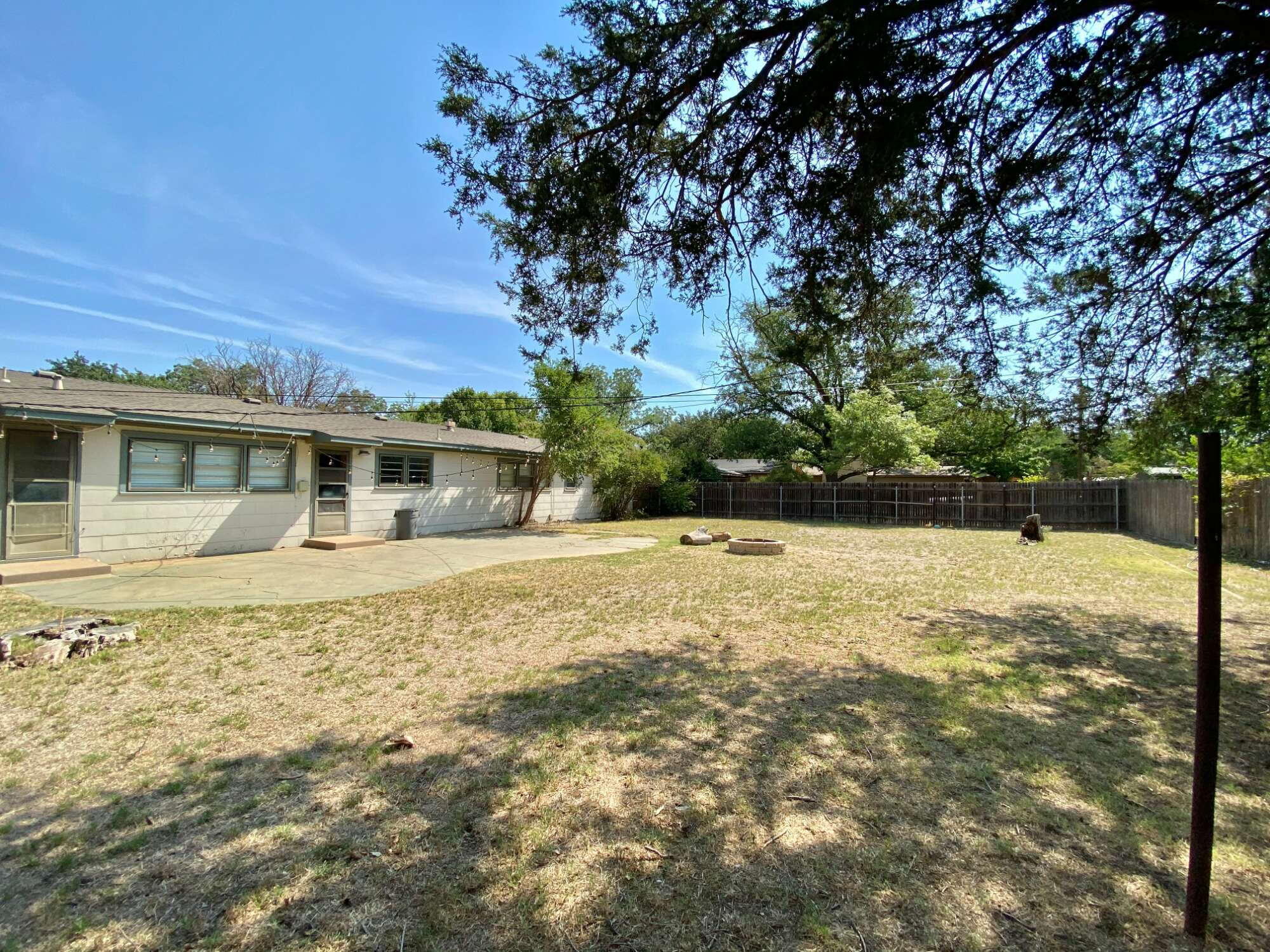 3509 37th Street Lubbock, TX 79413 - Photo 23 of 24 a view of a house with a yard