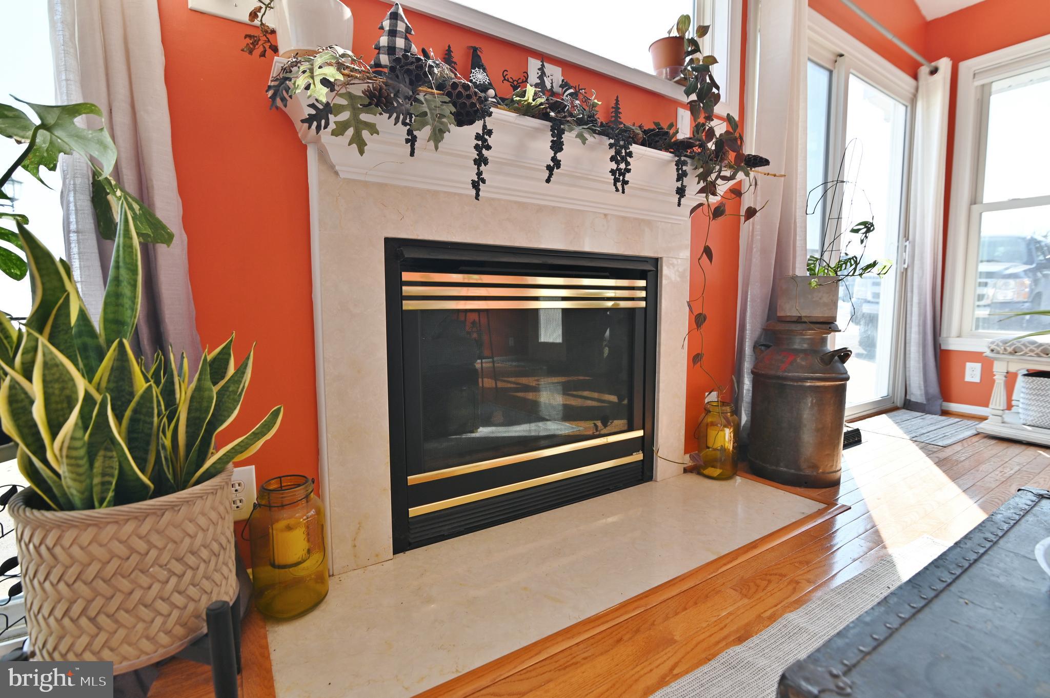 8284 Back Road Maurertown, VA 22644 - Photo 24 of 54 a view of living room with furniture and a fireplace