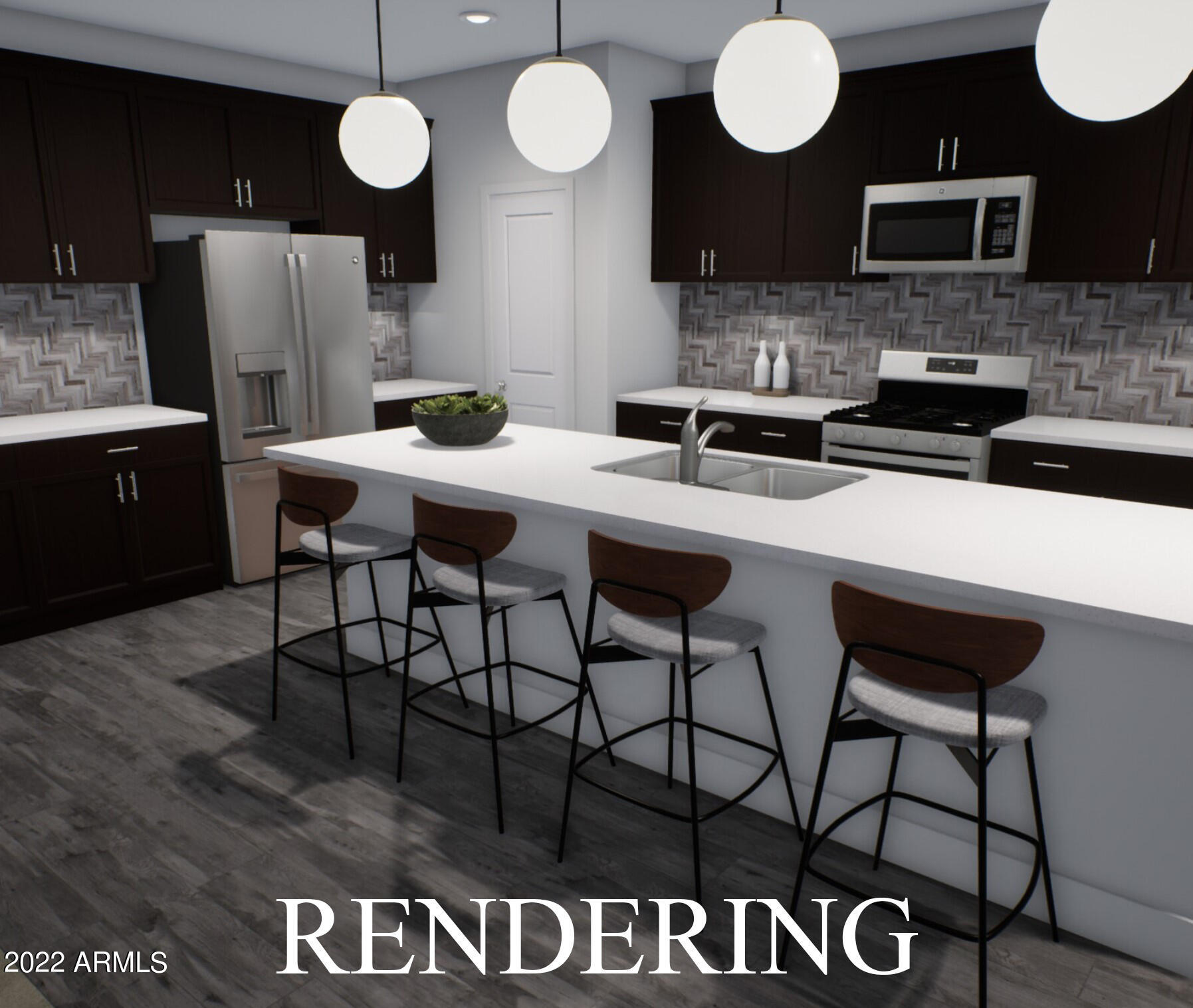 11026 West Chipman Road Tolleson, AZ 85353 - Photo 6 of 7 lot 50 Kitchen Rendering