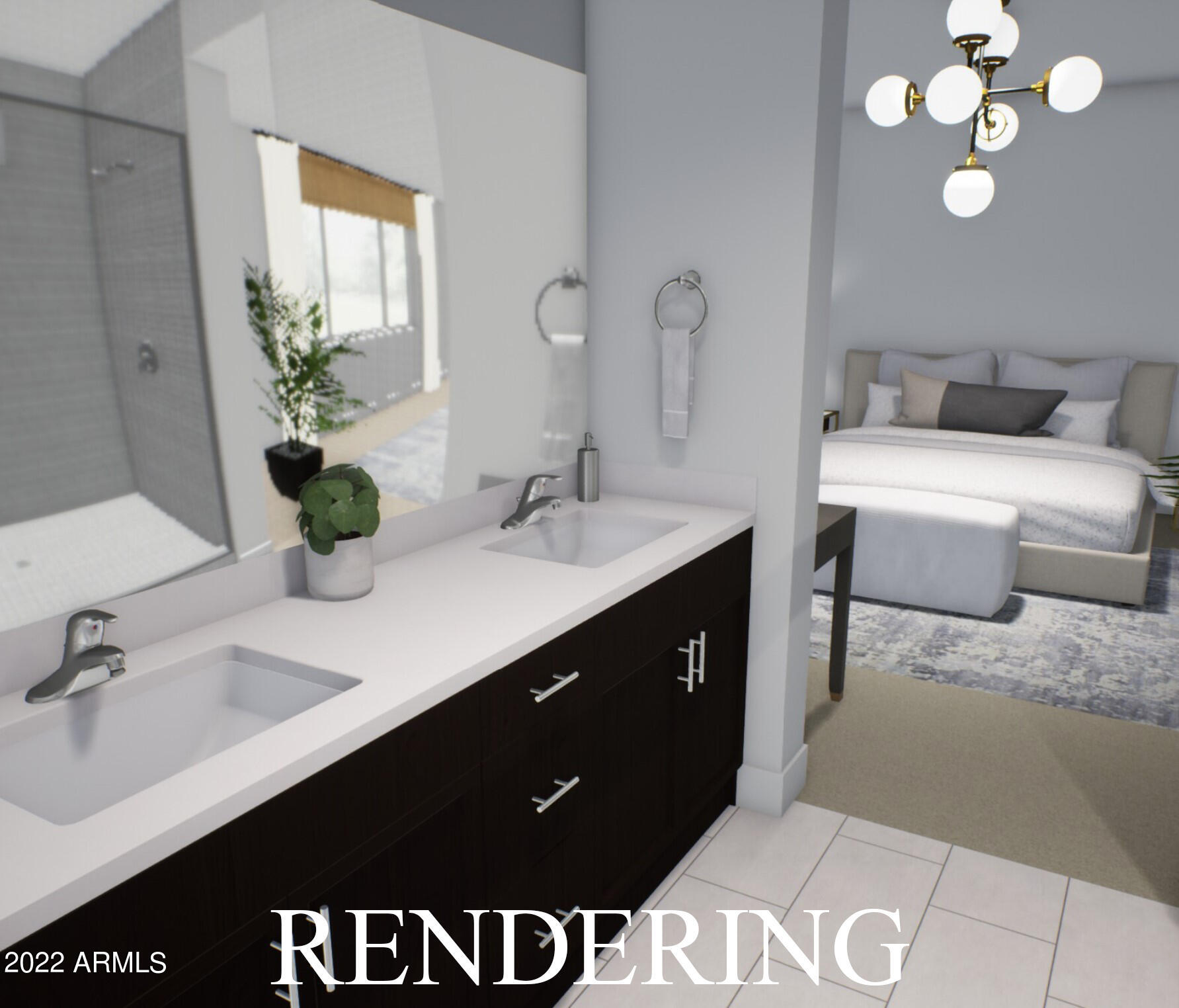 11026 West Chipman Road Tolleson, AZ 85353 - Photo 7 of 7 lot 50 primary bath rendering