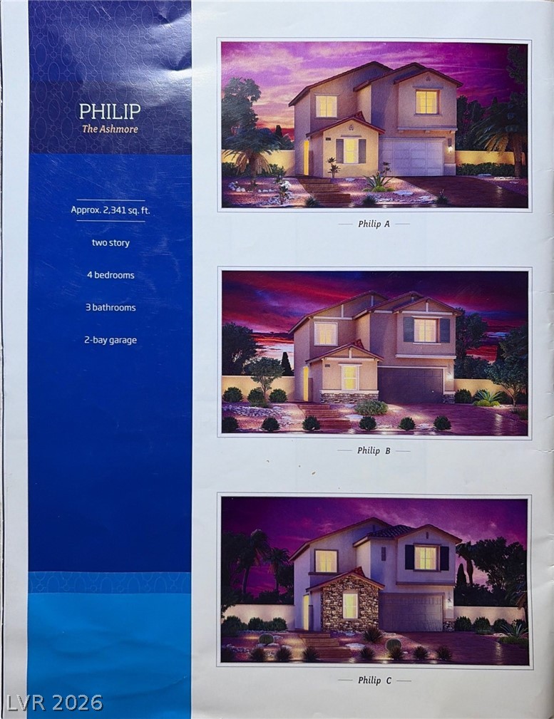 6178 Andover Wood Road Las Vegas, NV 89113 - Photo 7 of 7 Builder Floor Plan