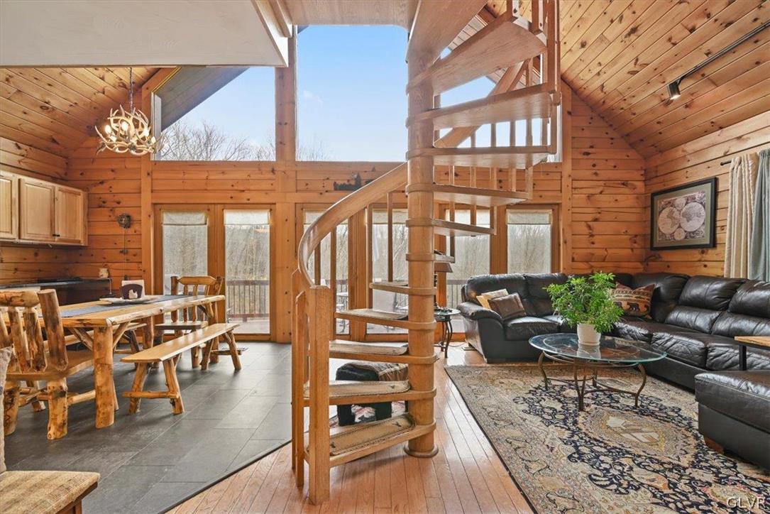461 T Rte 318 Moscow, PA 18444 - Photo 9 of 50 a living room with furniture and wooden floor