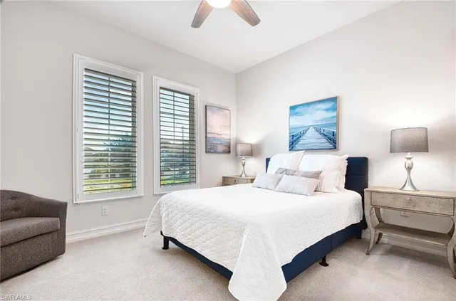 a bathroom with a sink vanity and a mirror
