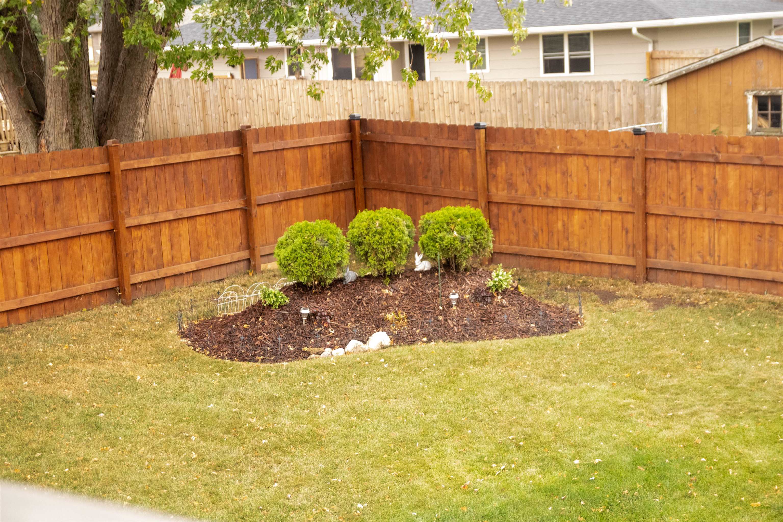207 Westfield Road Winnebago, IL 61088 - Photo 6 of 27 a view of a backyard
