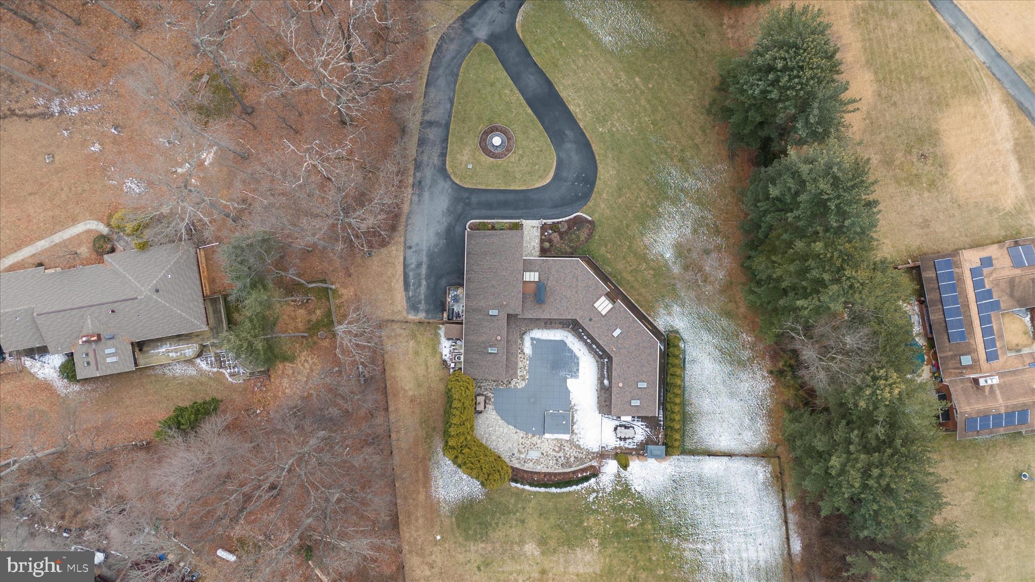 2308 Caves Road Owings Mills, MD 21117 - Photo 40 of 70 an aerial view of a house with a yard