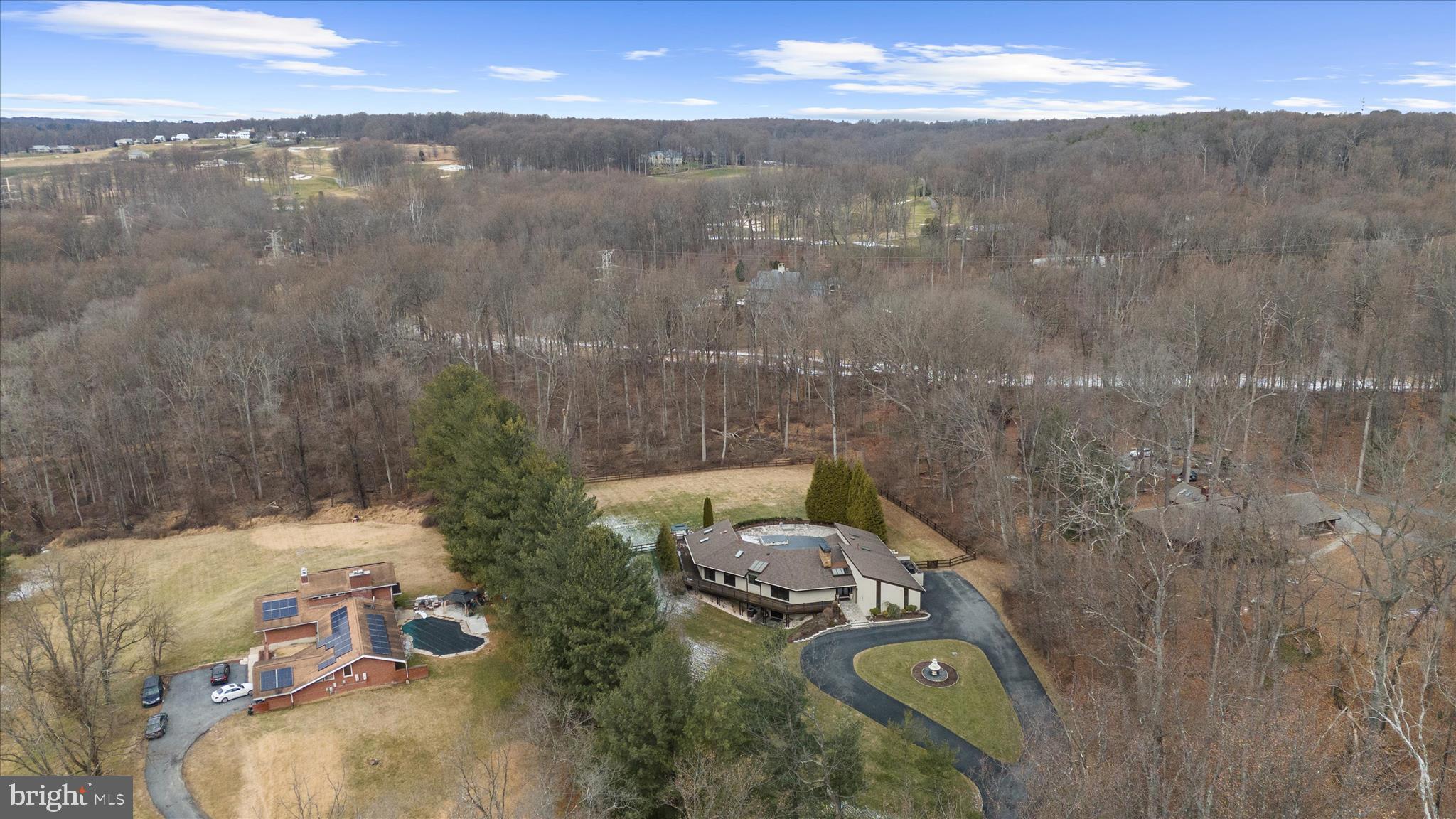 2308 Caves Road Owings Mills, MD 21117 - Photo 42 of 70 an aerial view of a house with a yard