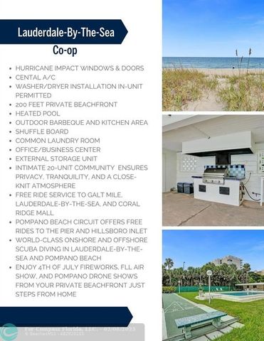 $250,000 | 1410 South Ocean Boulevard, Unit 1F, Lauderdale-by-the-Sea, FL 33062
