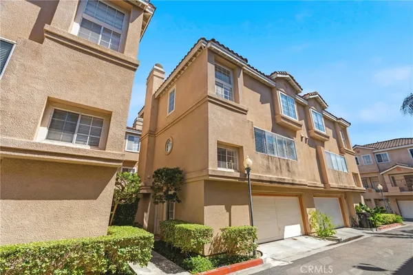 a front view of a building