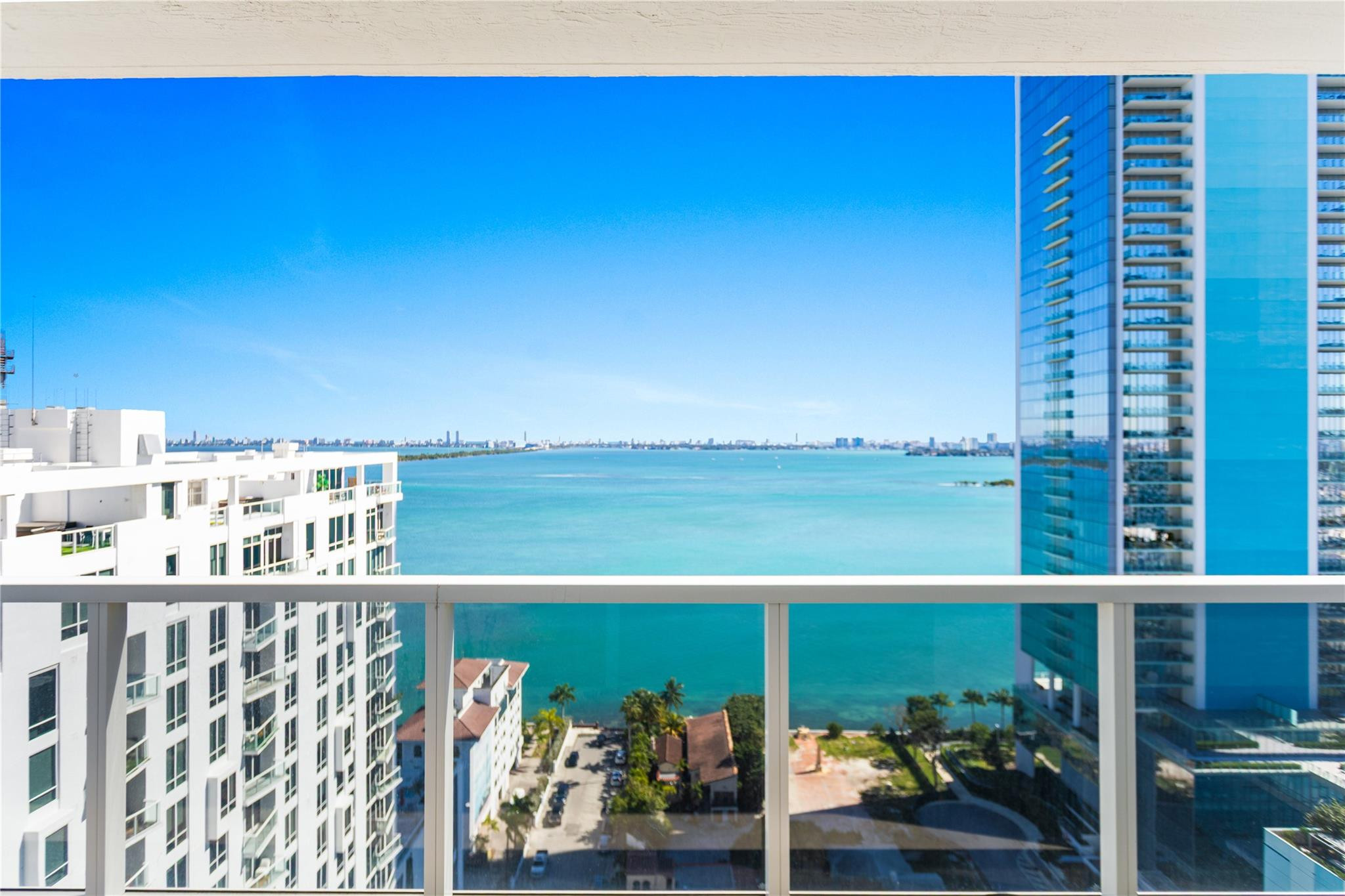 600 Northeast 27th Street, Unit 2301 Miami, FL 33137 - Photo 11 of 77 a view of a balcony with an outdoor space
