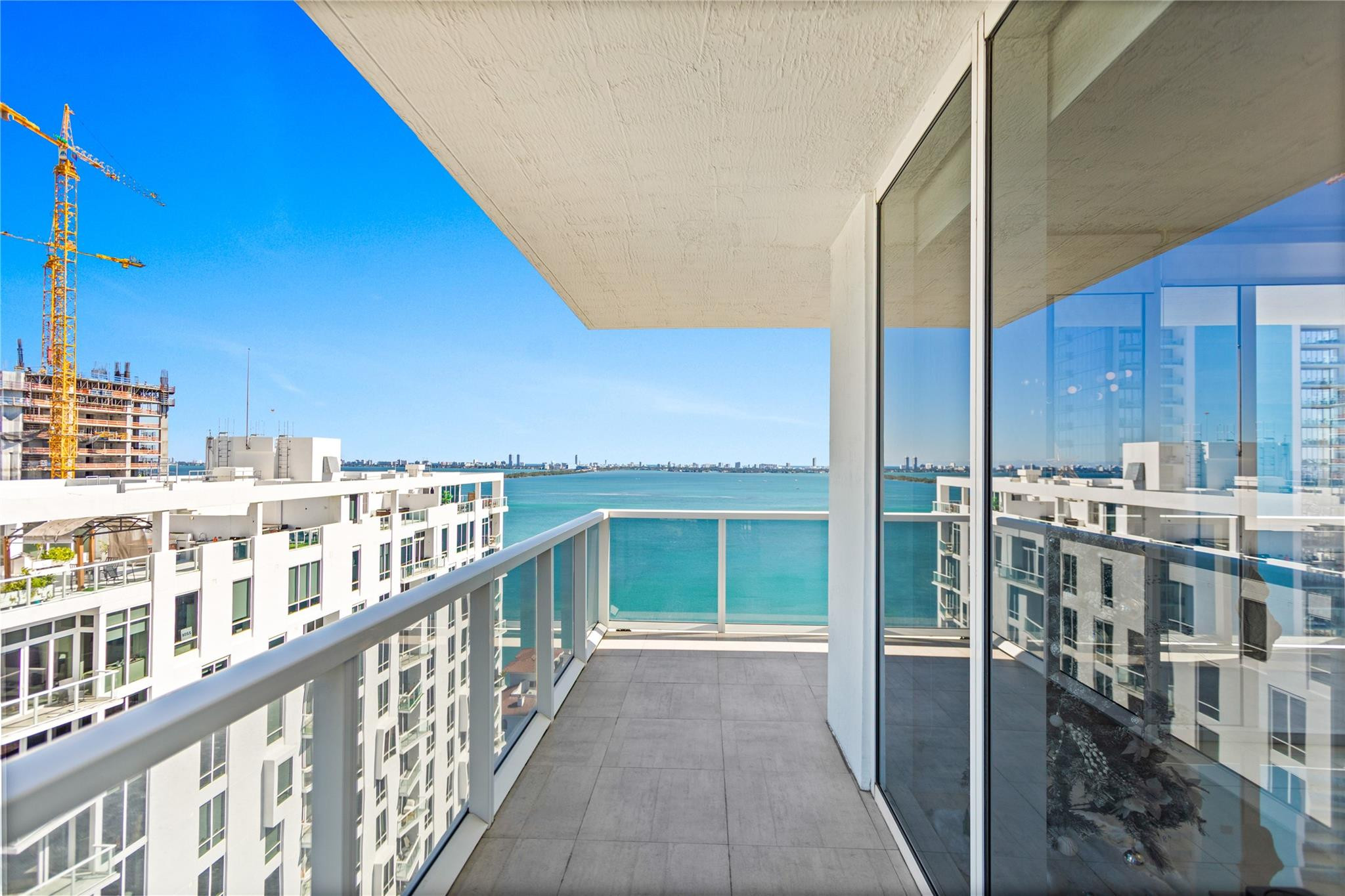 600 Northeast 27th Street, Unit 2301 Miami, FL 33137 - Photo 23 of 77 a view of balcony with city view