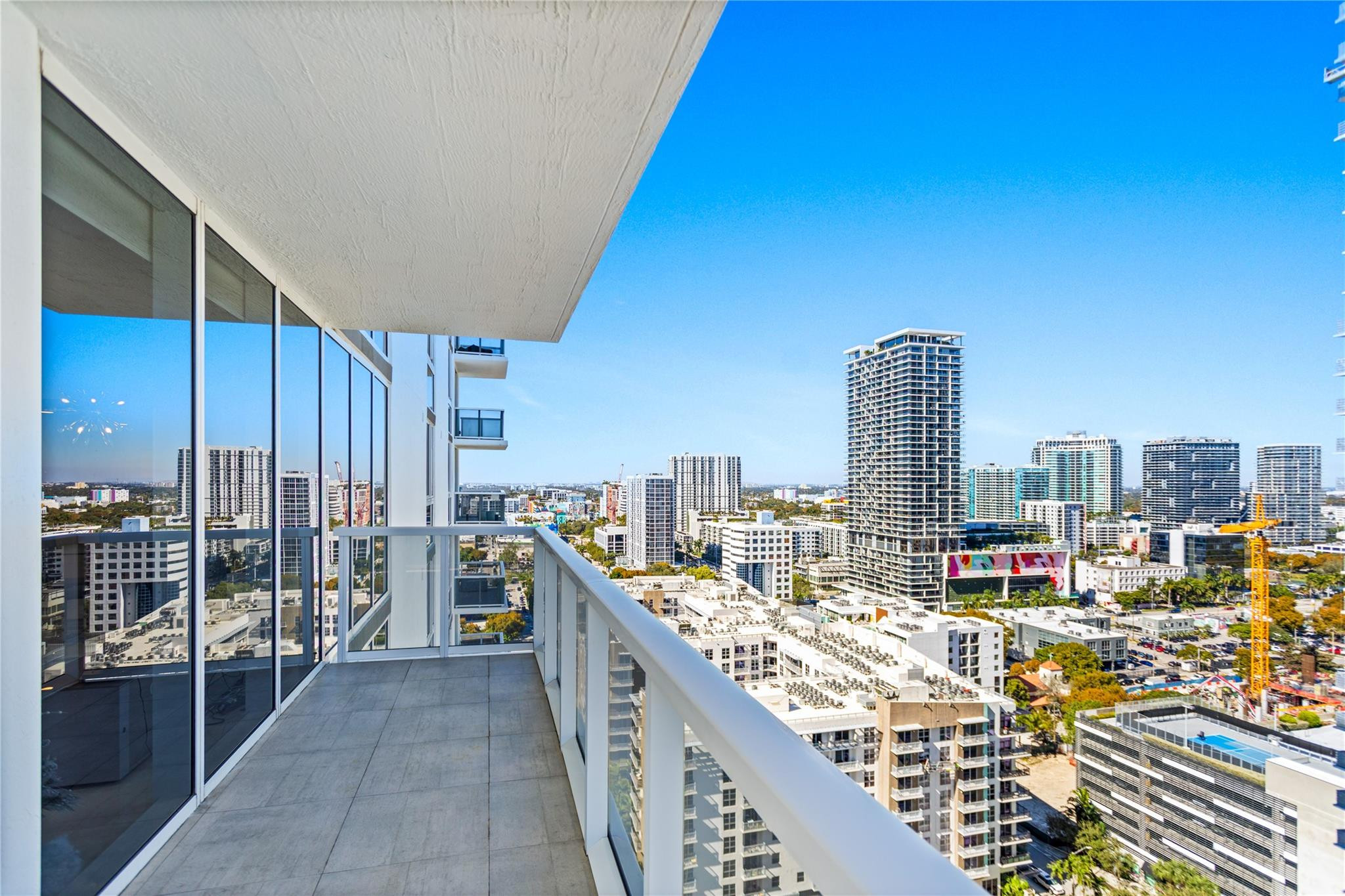 600 Northeast 27th Street, Unit 2301 Miami, FL 33137 - Photo 55 of 77 a view of balcony with city view