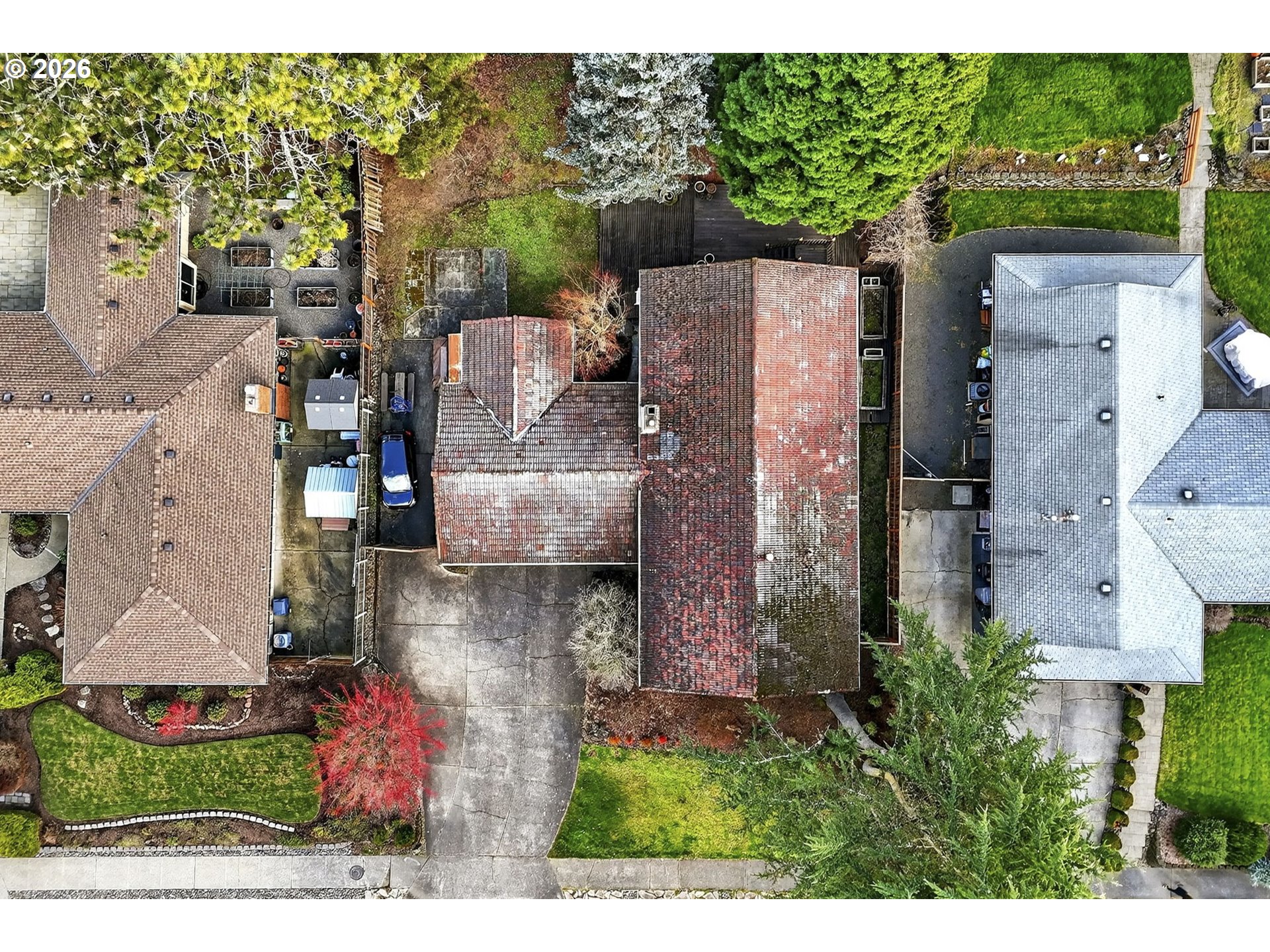 2445 Debok Road West Linn, OR 97068 - Photo 43 of 45 a aerial view of a house with a yard
